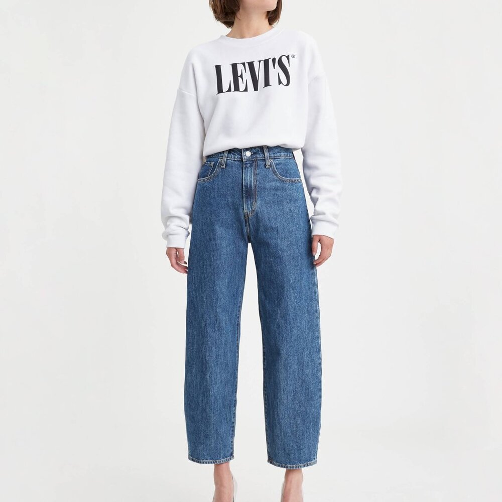 Levi's Women's Balloon Leg Jeans Denim Size 28x28 EUC
